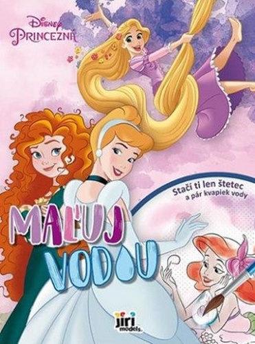 Maľuj vodou Princezné