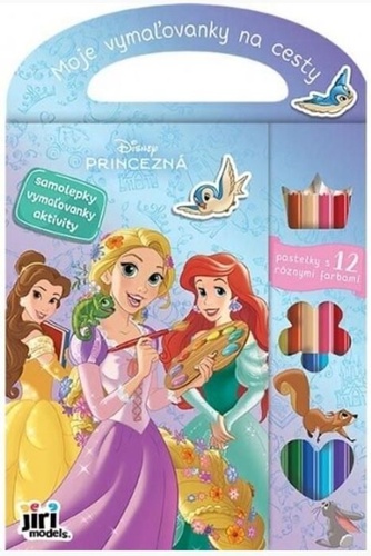 Moje maľovanky na cesty Princezné