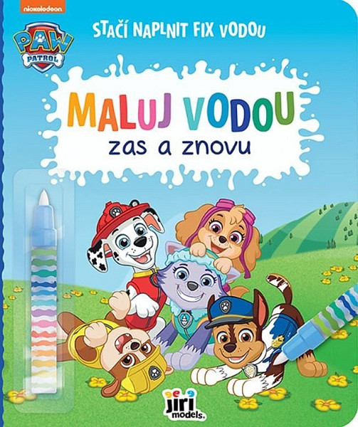 Maluj vodou zas a znovu Tlapková patrola