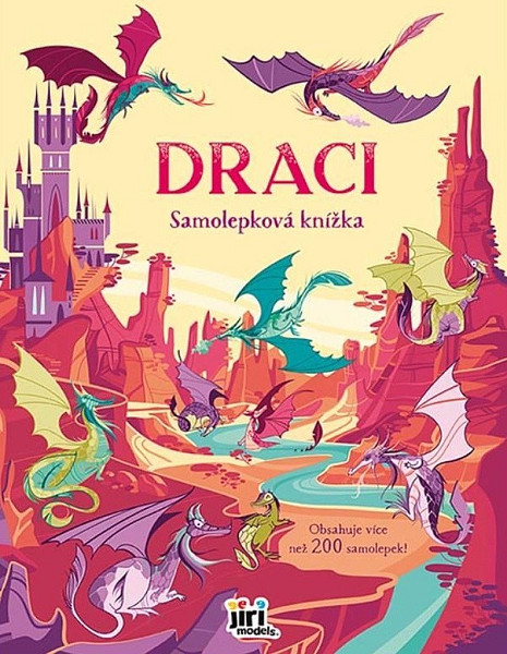 Velká samolepková knížka Draci