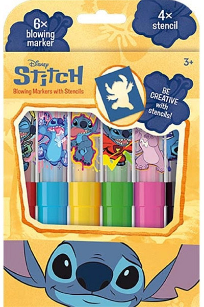 Foukací fixy Lilo & Stitch