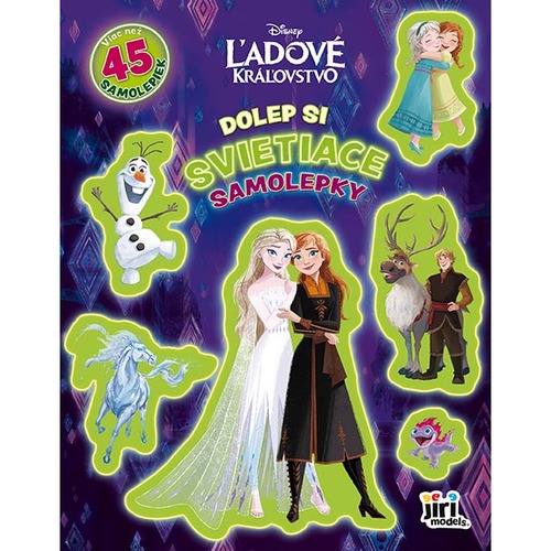 Dolep si svietiace samolepky Ľadové kráľovstvo