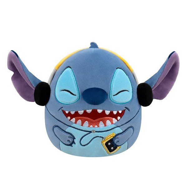 Squishmallows Disney Stitch se sluchátky 25 cm
