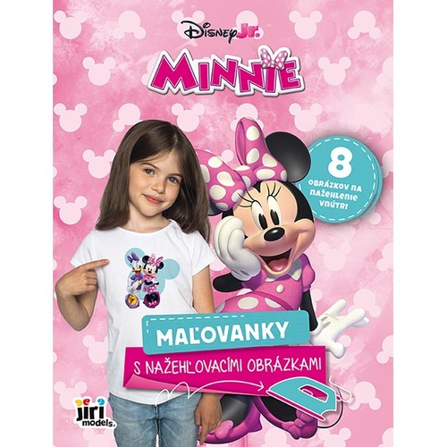 Maľovanky s nažehľovacími obrázkami Minnie
