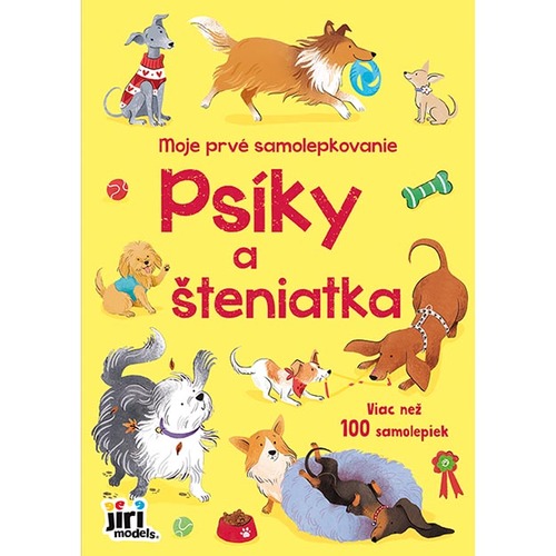 Moje prvé samolepkovanie Psíci a šteniatka