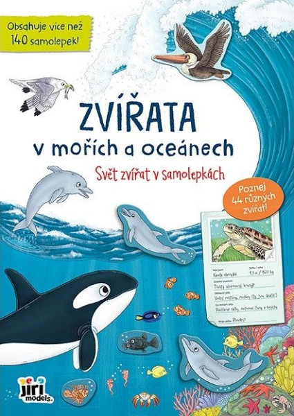 Svět zvířat v samolepkách Zvířata v moři a oceánu