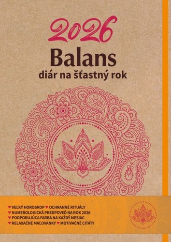 Balans diár na šťastný rok 2026