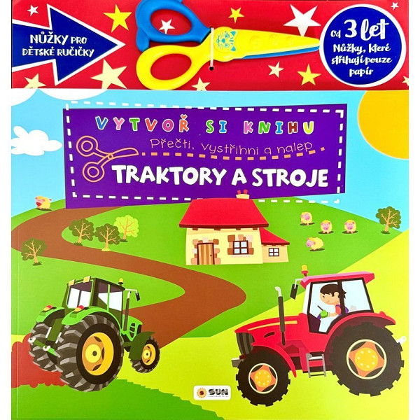 Vytvoř knihu Traktory a stroje