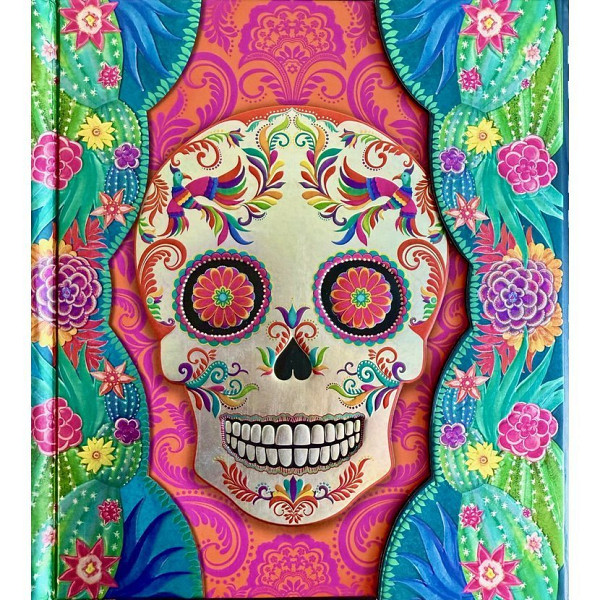 Zápisník Boncahier Arte Mexicano Lebka