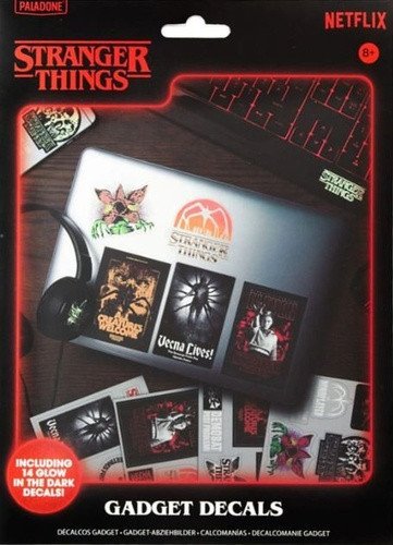 Stranger Things samolepky svítící