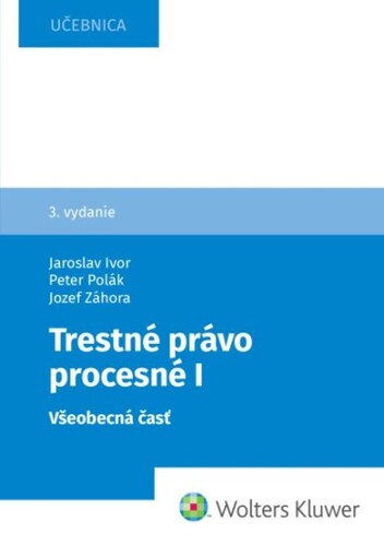 Trestné právo procesné I