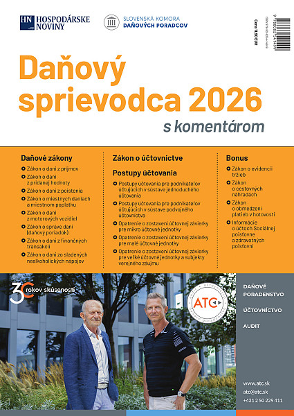 Daňový sprievodca 2026