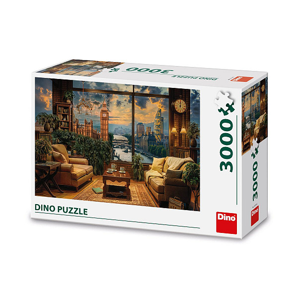 Puzzle 3000 Malovaný Londýn
