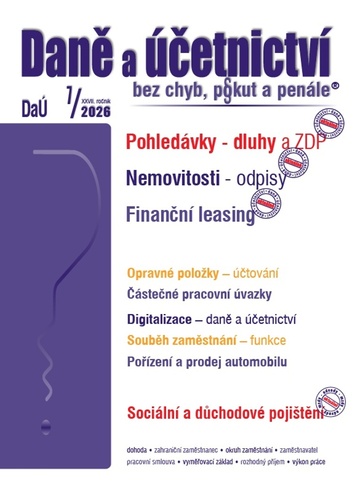 Daně a účetnictví bez chyb, pokut a penále 7/2026