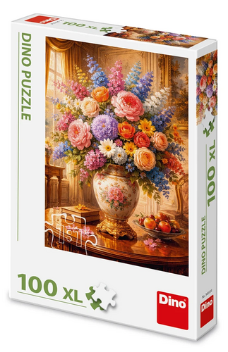 Puzzle 100XL Květinové zátiší