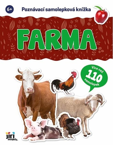Poznávací samolepková knížka Farma