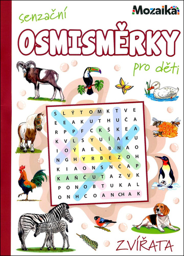Senzační osmisměrky pro děti Zvířata