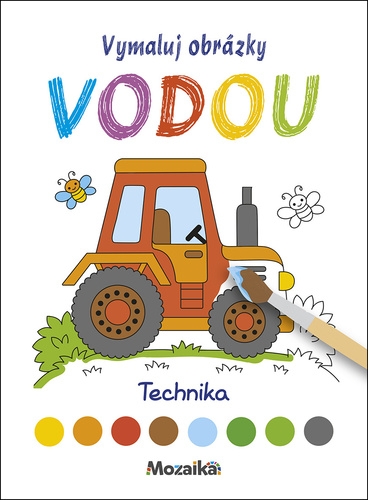 Vymaluj obrázky vodou Technika