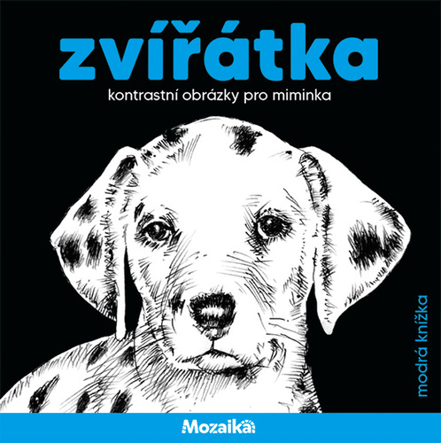 Zvířátka kontrastní obrázky pro miminka