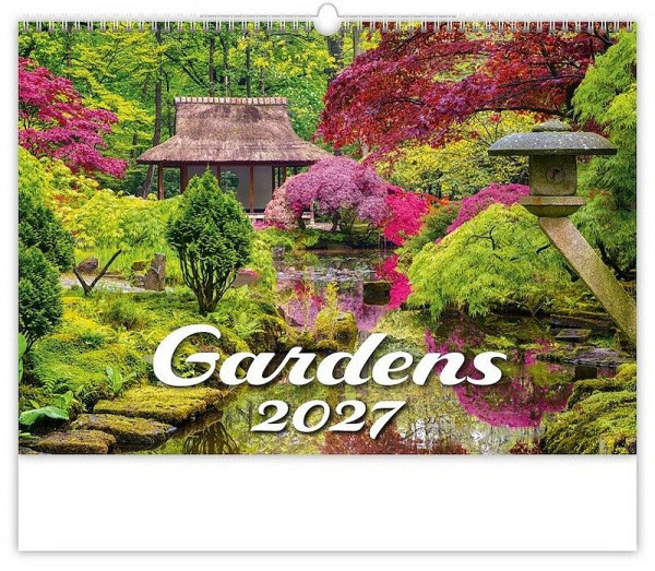 Gardens 2027 - nástěnný kalendář