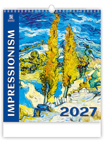 Impressionism 2027 - nástěnný kalendář
