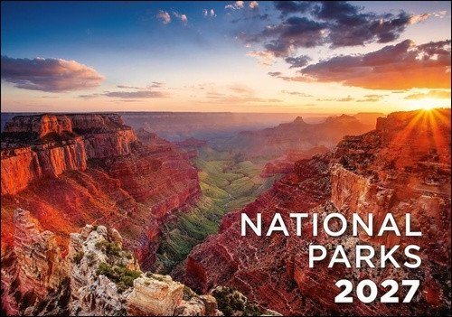 National Parks 2027 - nástěnný kalendář
