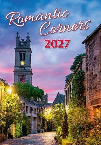 Romantic Corners 2027 - nástěnný kalendář