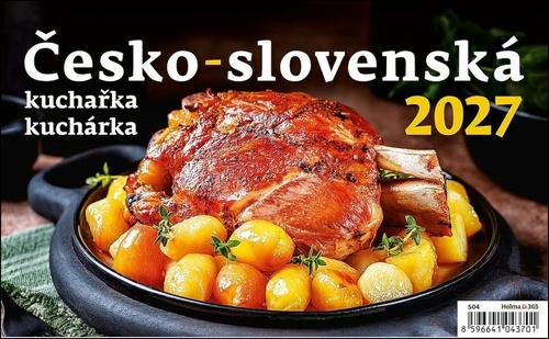 Česko-slovenská kuchařka 2027 - stolní kalendář