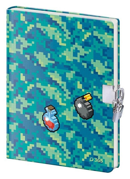 Památník se zámkem Pixel Quest