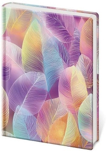 Zápisník Vario A5 linkovaný Feathers