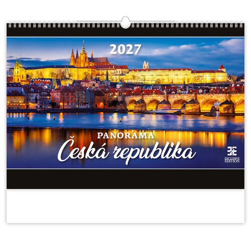 Panorama Česká republika 2027 - nástěnný kalendář