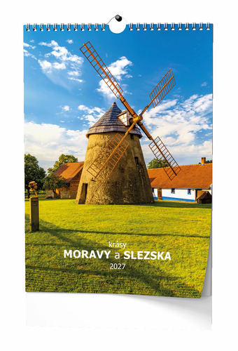 Krásy Moravy a Slezska 2027 - nástěnný kalendář