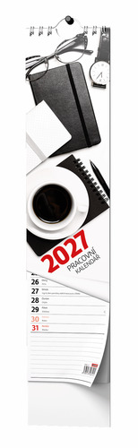 Pracovní kalendář 2027 - nástěnný kalendář