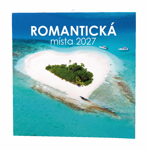 Romantická místa 2027 - nástěnný kalendář