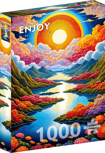 Puzzle Plynulý východ slunce 1000 dílků