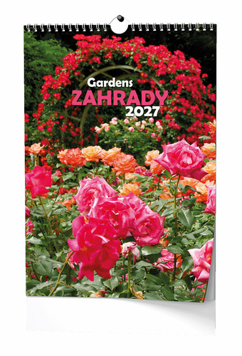 Zahrady 2027 - nástěnný kalendář