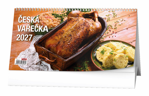 Česká vařečka 2027 - stolní kalendář