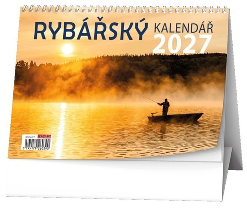 Rybářský kalendář 2027 - stolní kalendář