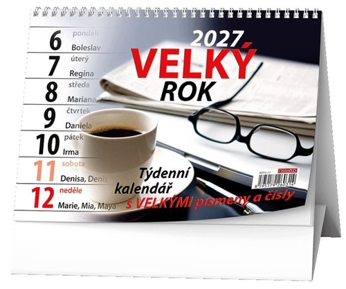 Velký rok 2027 - stolní kalendář