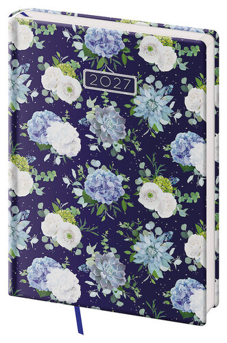 Denní diář 2027 A5 Vario Lyra Floral
