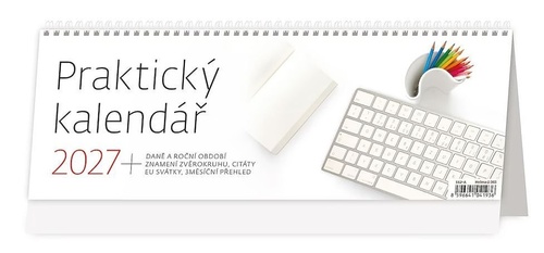 Praktický kalendář 2027 - stolní kalendář