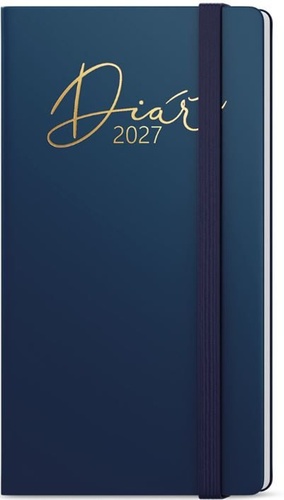 Týdenní diář 2027 Jakub Luxi kapesní modrá