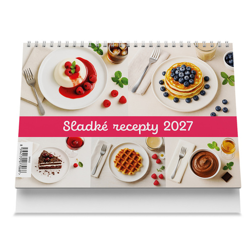 Sladké recepty 2027 - Stolní kalendář