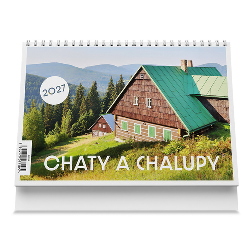 Chaty a chalupy 2027 - Stolní kalendář