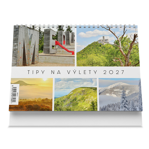 Tipy na výlety 2027 - Stolní kalendář