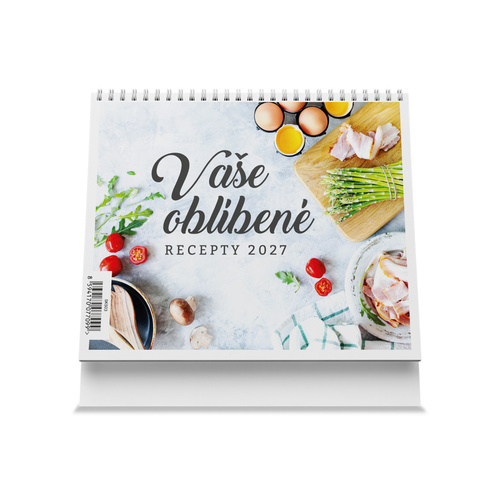 Vaše oblíbené recepty 2027 - Stolní kalendář