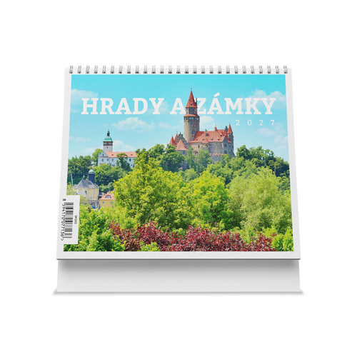 Hrady a zámky 2027 - Stolní kalendář