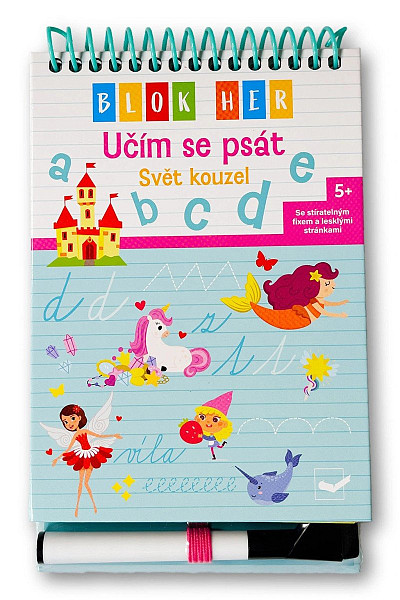 Blok her Učím se psát Svět kouzel