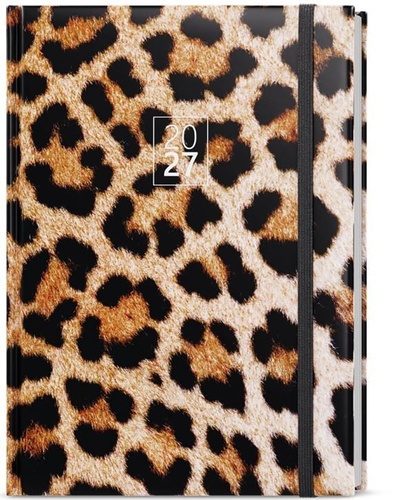 Denní diář 2027 David Lamino A5 Leopard