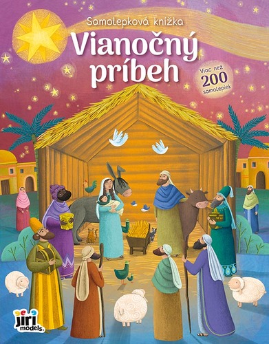 Samolepková knižka Vianočný príbeh